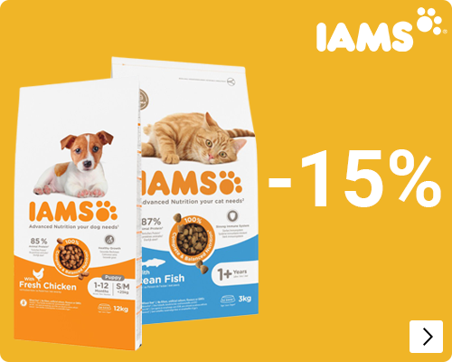 IAMS -15% DOG CAT